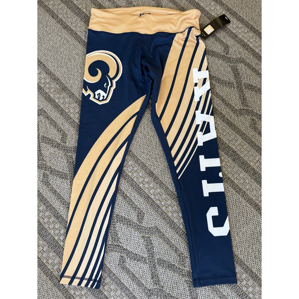 LA Rams Women's Leggings Size S NWT